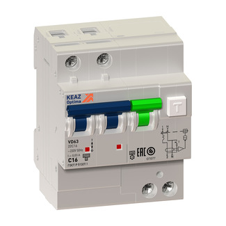 OptiDin VD63-22C20-A-УХЛ4 (2P, C20, 30mA)