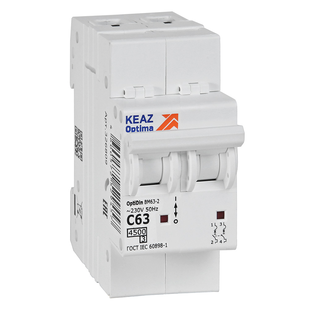 OptiDin BM63-2C63-4,5-УХЛ3